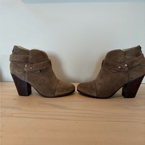 🤎 Rag & Bone Suede Ankle Boots – Size 37.5 (US 7–7.5) 🤎